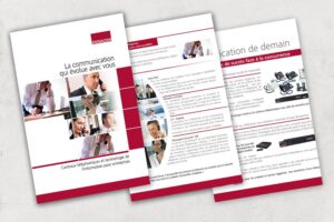 Plaquette de présentation A4