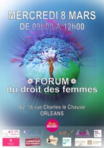 Affiche"express" V1 d'une journée du droit des femmes