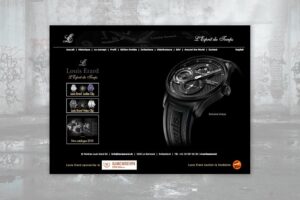 Site Web des Montres Louis Erard