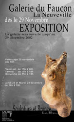 Affiche exposition sculpture